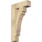 Ekena Millwork Merced Block Rough Sawn Bracket, Douglas Fir, 4"W x 16"D x 28"H BKT04X16X28MRC05RDF - alternate 1